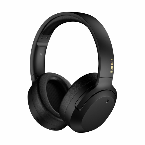 Edifier W820NB Plus Active Noise Cancelling Bluetooth Headphones, Black