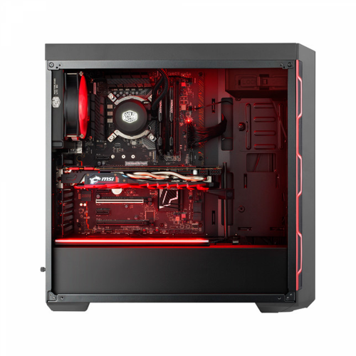 Cooler Master Case MasterBox MB600L Mid Tower, White - 7