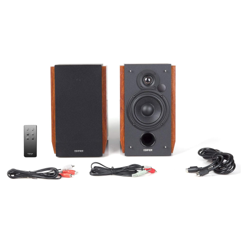 Edifier R1700BT 2.0 Bookshelf Bluetooth Speaker, Brown / Чанга яригч / - 3
