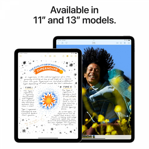Apple iPad Air 13-inch (2024) M2-chip Wi-Fi + Cellular 256GB Blue /MV6W3/ / Таблет / - 3