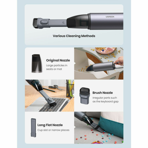 UGREEN Portable Car Vacuum Cleaner (80645) - 5