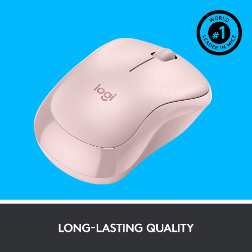 Logitech M221 Wireless Silent Mouse, Rose - 3