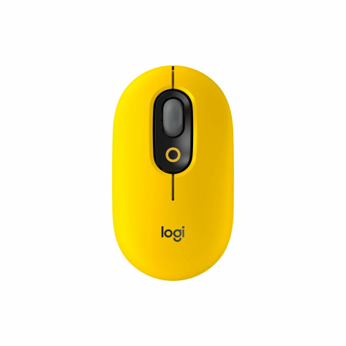 Logitech POP Silent Bluetooth Mouse, Blast Yellow