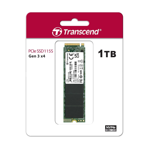 Transcend 1TB 115S NVMe PCIe Gen3 M.2 2280 Internal SSD /TS1TMTE115S/ - 3