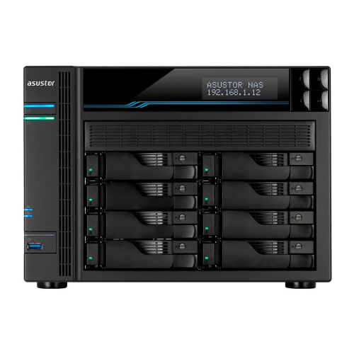 ASUSTOR LOCKERSTOR 8 AS6508T 8-Bay Intel Quad-Core NAS