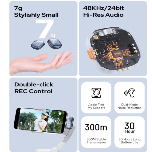 Godox Cube-SC Kit 1 Wireless Lavalier Microphone System / Микрофон / - 4