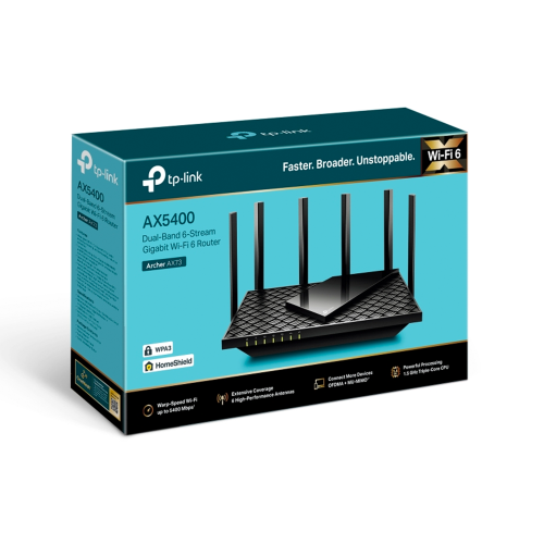 TP-Link Archer AX72 Dual-Band AX5400 Gigabit Wi-Fi 6 Router - 4