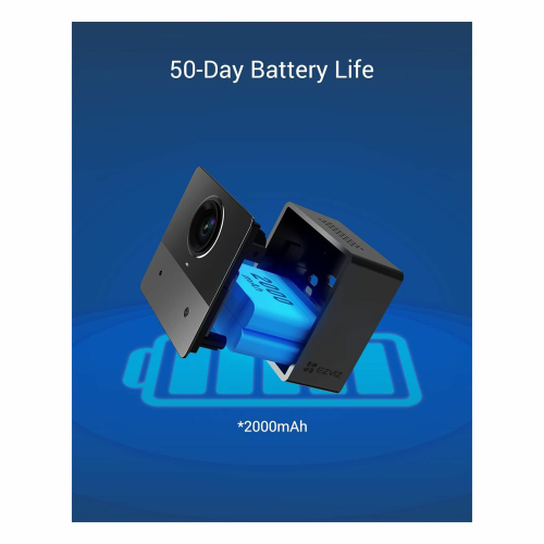 EZVIZ CS-BC2 Wi-Fi Smart Home Battery FHD Camera - 4