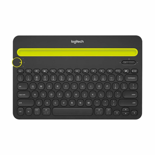 Logitech K480 Multi-Device Bluetooth Wireless Keyboard, Black