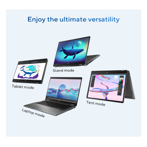 ASUS VivoBook Flip 14 TP3407SA-QL079W Intel Core Ultra 7-256V, 16GB LDDR5X RAM, 512GB PCIe NVMe M.2 SSD, Intel Arc Graphics, WUXGA 14-nch OLED Touch, Win11, Matte Gray - 15