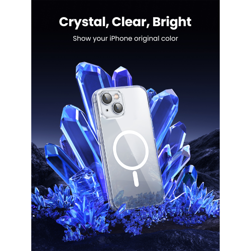 UGREEN Clear Magnetic Protective Case for iPhone 15 (25396) - 3