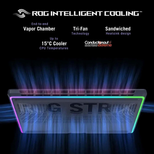 ASUS ROG Strix G18 G815LP-S9017W Intel Core Ultra 7-255HX, DDR5 16GB RAM, 1TB M.2 NVMe PCIe 4.0 SSD, NV RTX5070 8Gb, 18-inch 240Hz ROG Nebula QHD Display, Win11 Home, Volt Green - 6