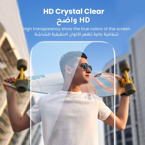 UGREEN 6.1" HD Tempered Glass Screen Protector for iPhone 15/16 (25587) - 2