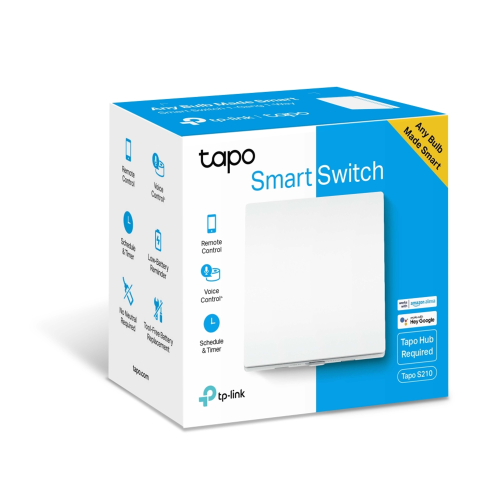 Tapo S210 Smart Light Switch, 1 Gang 1 Way - 3