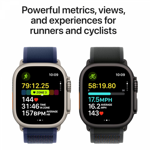 Apple Watch Ultra 2 GPS + Cellular, 49mm Natural Titanium Case with Tan Alpine Band (M) /MX4F3/ - 4