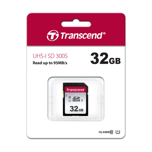 Transcend 32GB 300S UHS-I SDHC 90MB/s SD Memory Card /TS32GSDC300S/ - 2