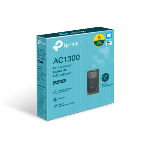 TP-Link Archer T3U AC1300 Mini Wireless MU-MIMO USB Adapter - 2