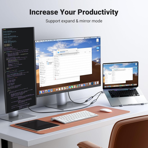 UGREEN USB-C Male to HDMI Female 4K 60Hz Converter (70444) - 3