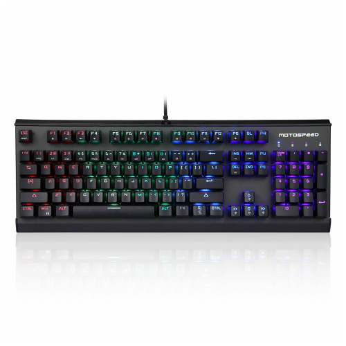 Motospeed CK76 Wired Gaming Mechanical Keyboard Black