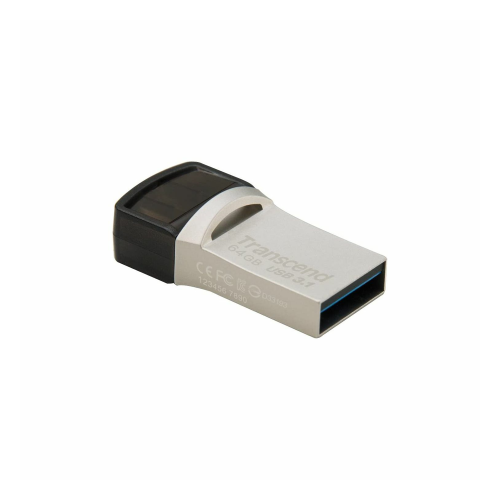 Transcend 64GB JetFlash 890 USB Type-C Flash Drive /TS64GJF890S/ - 2