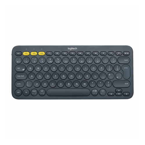 Logitech K380 Multi-Device Bluetooth Keyboard, Black