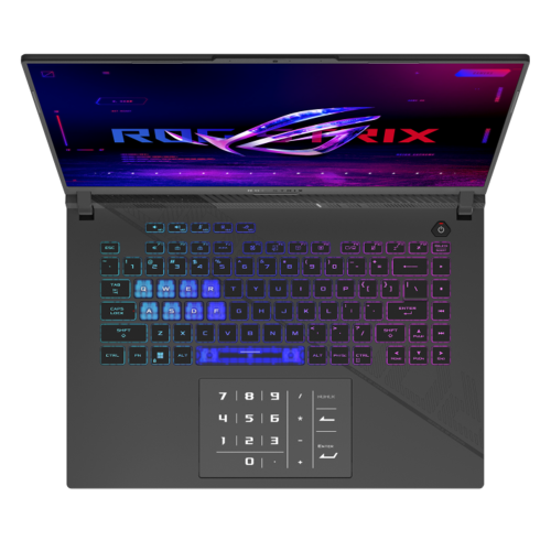 ASUS ROG Strix G16 G614JI-N4346W Intel Core i7-13650HX, DDR5 5600Mhz 16GB RAM, 1TB M.2 NVMe PCIe 4.0 SSD, NV RTX4070 8Gb, 16-inch 240Hz QHD ROG Nebula Display, Win11 Home, Eclipse Gray - 5