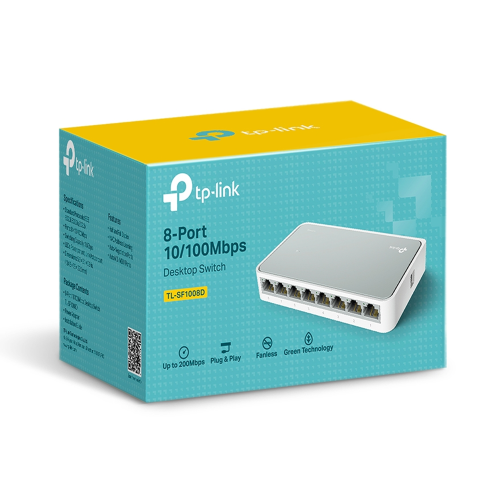 TP-Link SF1008D 8-Port 10/100Mbps Desktop Switch / Свич салаалагч , Сүлжээний Төхөөрөмж / - 3