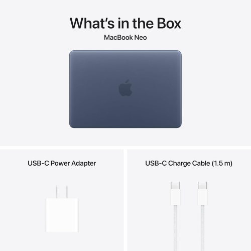 Apple MacBook Neo 13" A18 Pro chip, 6-core CPU, 5-core GPU, 8GB RAM, 512GB SSD, Indigo /MHFG4/ - 9