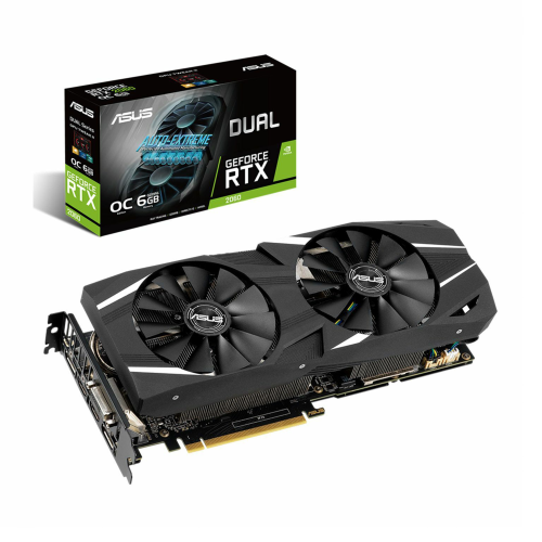 ASUS Dual GeForce RTX2060 6GB GDDR6 Nvidia GeForce Graphics Card /No Warranty/