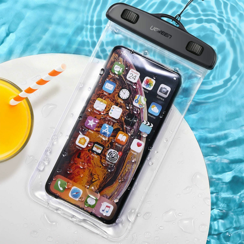 UGREEN Waterproof Phone Pouch, Black (60959) - 3