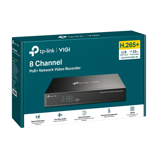 TP-Link VIGI NVR1008H-8P 8-Ch PoE+ NVR / Бичигч Төхөөрөмж / - 4