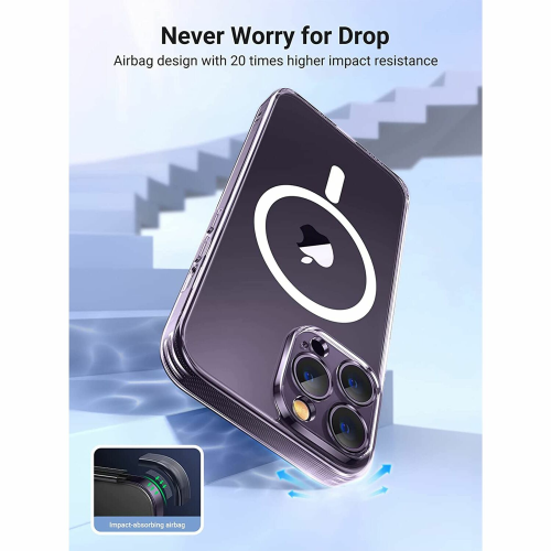 UGREEN Clear Magnetic Protective Case for iPhone 14 Pro Max (90937) - 3