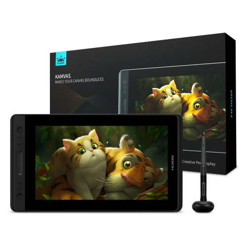 Huion Kamvas Pro 13 GT-133 Graphic Pen Display, Black - 6