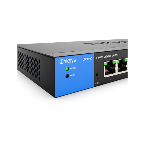 Linksys LGS310C 8-Port Managed Gigabit Switch with 2 1G SFP Uplink / Свич салаалагч , Сүлжээний Төхөөрөмж / - 2