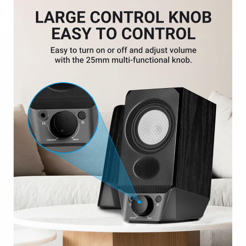 Edifier R19BT Computer Speaker System with Bluetooth, Black - 4