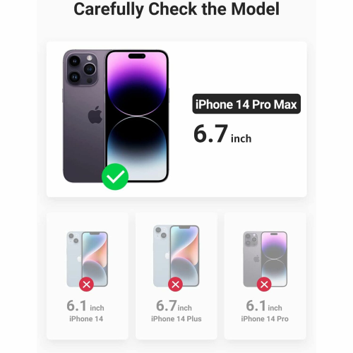 UGREEN Clear Magnetic Protective Case for iPhone 14 Pro Max (90937) - 2