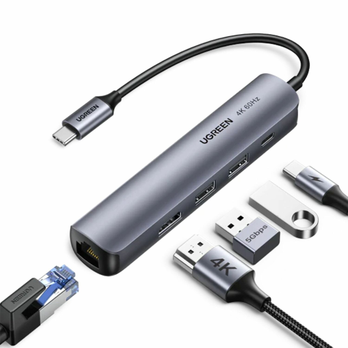 UGREEN 5-in-1 Multi Function USB-C HUB (10919) - 2