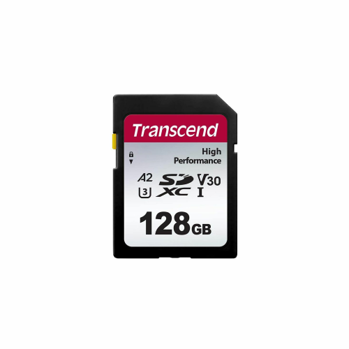 Transcend 128GB 330S UHS-I SDXC 100MB/s SD Memory Card /TS128GSDC330S/