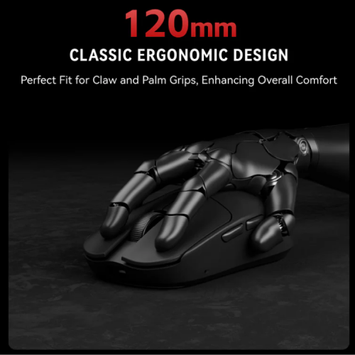 ATK VXE MAD R MAJOR Wireless Gaming Mouse, Black - 3