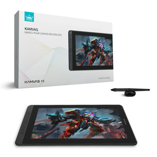 Huion Kamvas 13 GS1331-K Graphic Pen Display, Black - 6