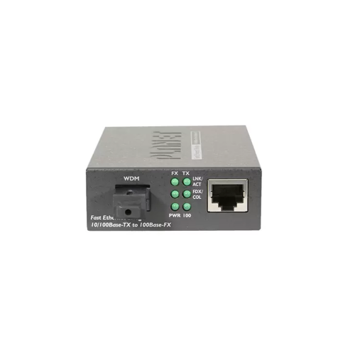 Planet FT-806B20 10/100Base-TX to 100Base-FX WDM 20km media converter