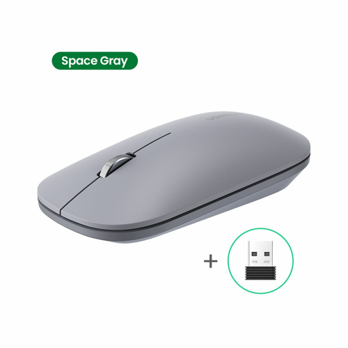 UGREEN 2.4G Slim Wireless Mouse, Gray (90373) - 2