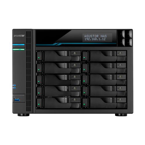 ASUSTOR LOCKERSTOR 10 AS6510T 10-Bay Intel Quad-Core NAS