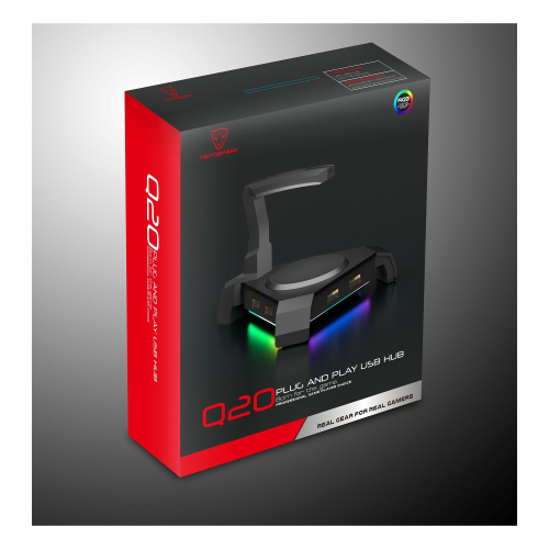 Motospeed Q20 Gaming Mouse Bugee, Black - 5