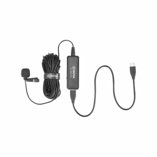 BOYA BY-DM10UC Digital Lavalier Microphone with Monitoring & Android & Type-C and USB Type-A Cables / Микрофон / - 2