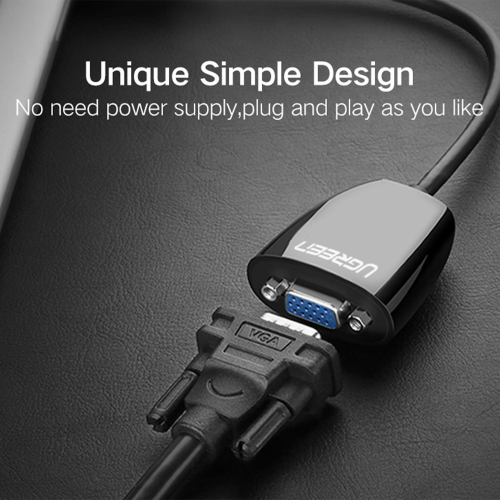UGREEN HDMI Male to VGA Female Converter (40253) - 4
