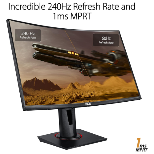 ASUS TUF Gaming VG27VQM 27-inch 240Hz Curved Monitor - 3