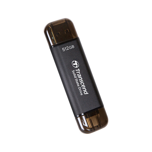 Transcend 512GB ESD310S USB-A & USB-C 3.2 Gen2 Portable SSD /TS512GESD310S/ - 2