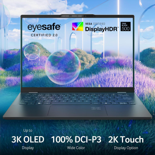 Acer Swift 14 AI SF14-51-55J3 Intel Core Ultra 5, DDR5 16GB RAM, 512GB PCIe NVMe Gen4 M.2 SSD, Intel Arc Graphics, 14-inch WUXGA OLED, Win11 Home, Steam Blue - 5