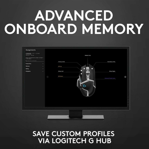 Logitech G502 SE Hero High Performance RGB Gaming Mouse - 2